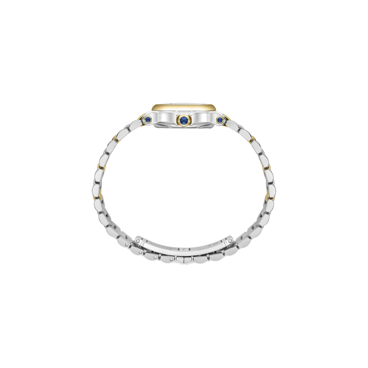 Chopard Happy Sport watch in 18k ethical yellow gold and stainless steel with diamonds, view 3