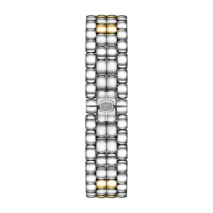 Chopard Happy Sport watch in 18k ethical yellow gold and stainless steel with diamonds, view 4