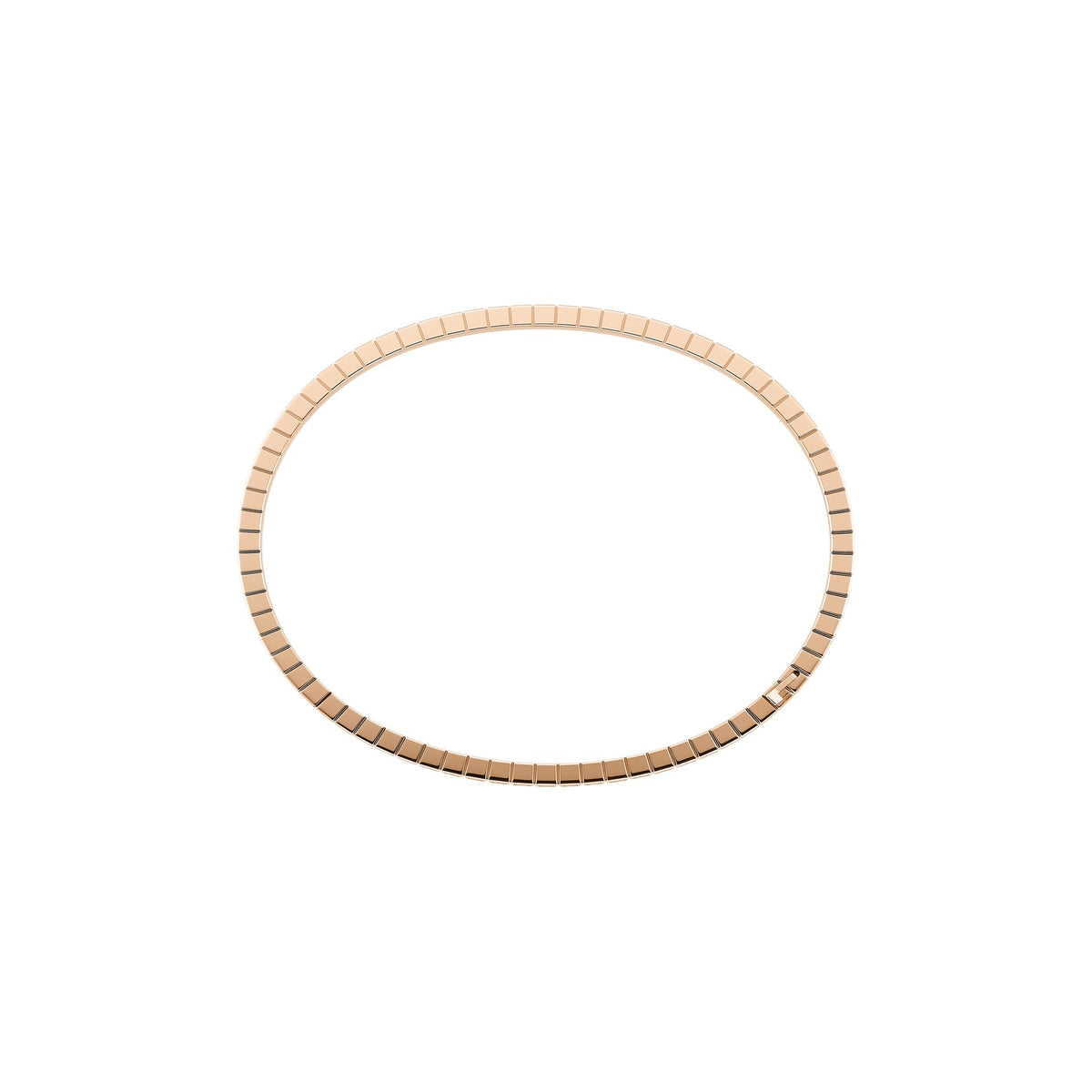 Chopard Ice Cube bangle in 18k ethical rose gold view 3