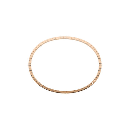 Chopard Ice Cube bangle in 18k ethical rose gold with diamonds view 3