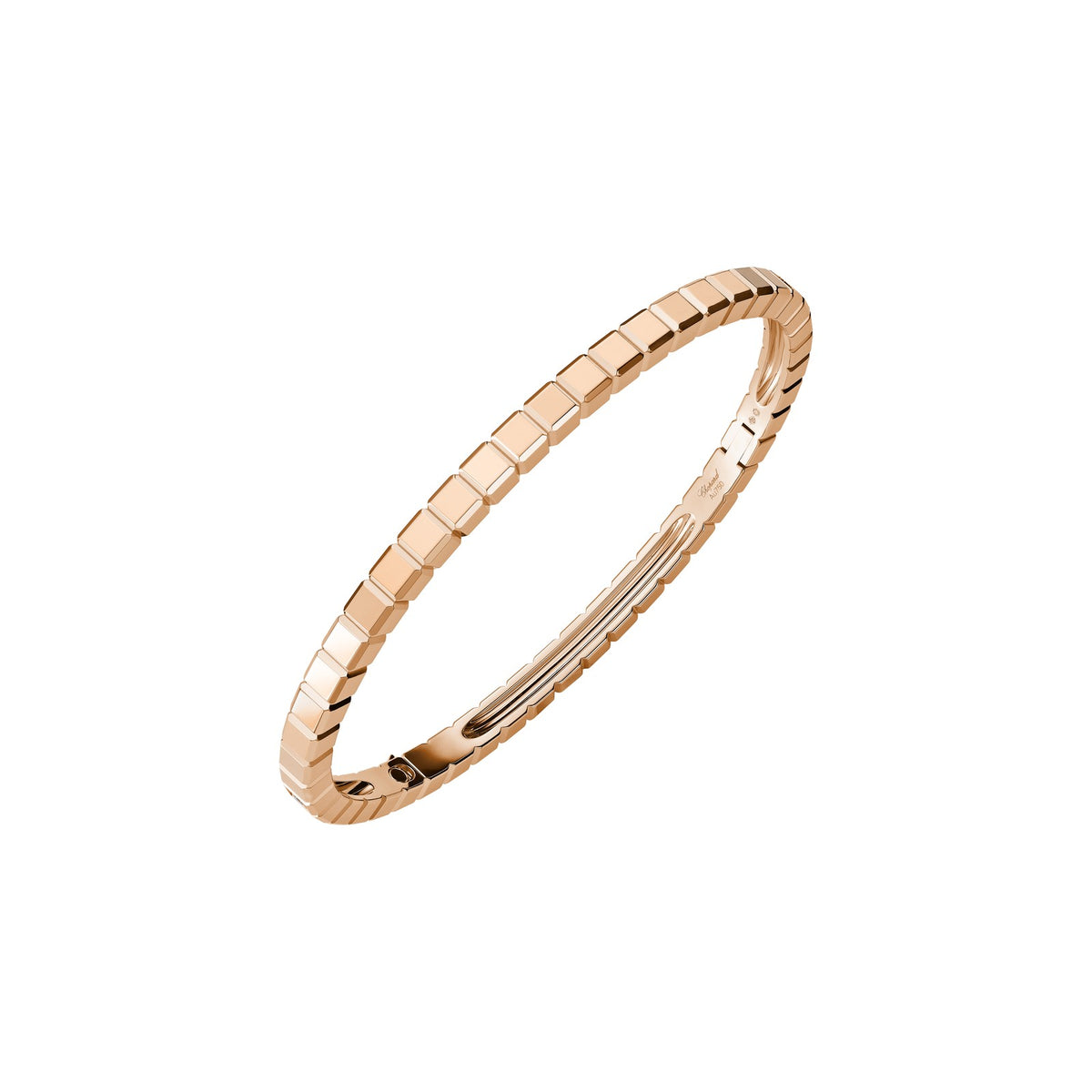 Chopard Ice Cube bangle in 18k ethical rose gold