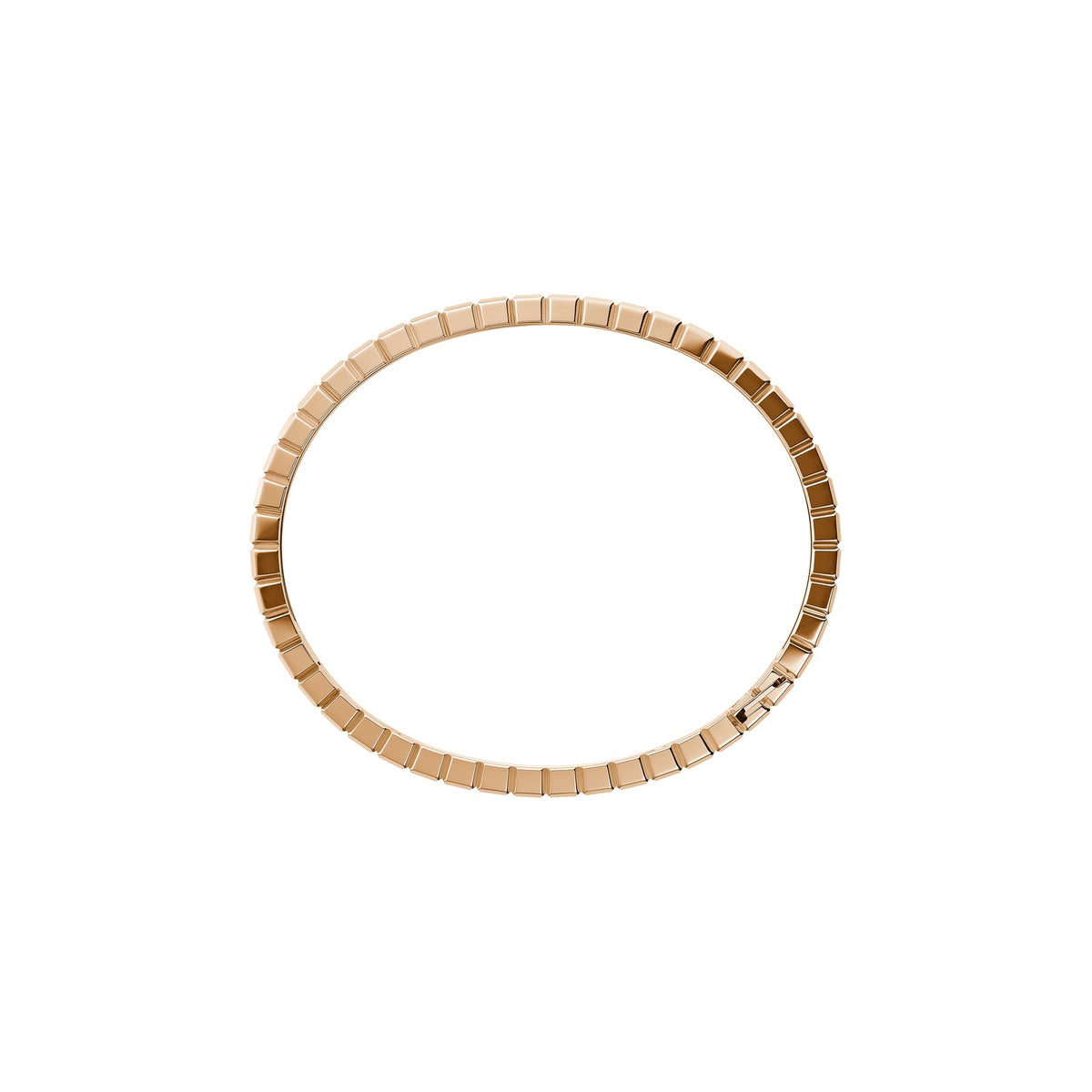 Chopard Ice Cube bangle in 18k ethical rose gold view 3