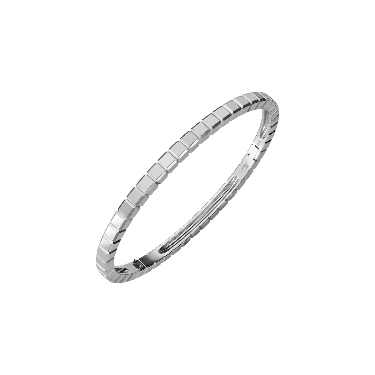 Chopard Ice Cube bangle in 18k ethical white gold