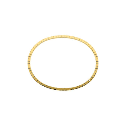 Chopard Ice Cube bangle in 18k ethical yellow gold with diamonds view 3