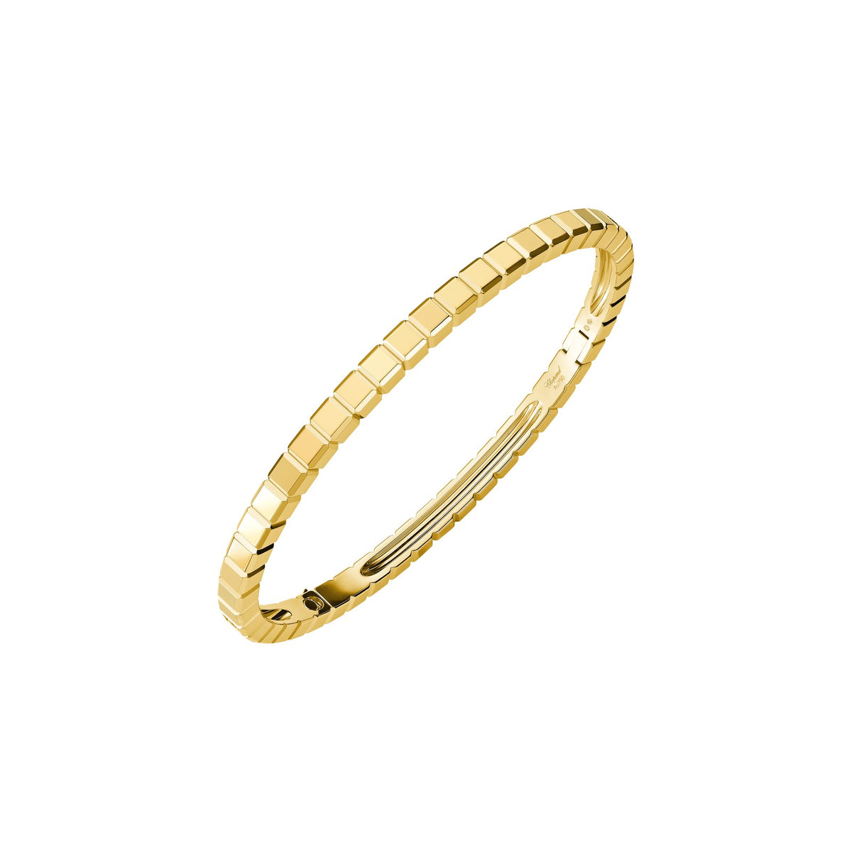 Chopard Ice Cube bangle in 18k ethical yellow gold
