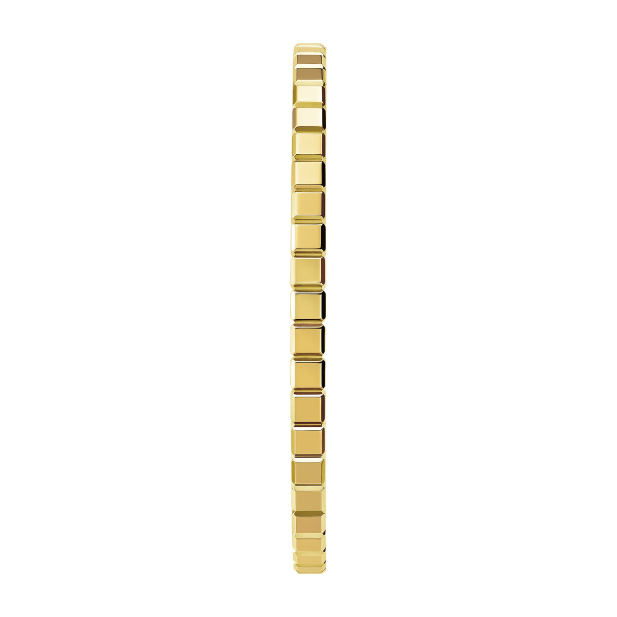 Chopard Ice Cube bangle in 18k ethical yellow gold view 2