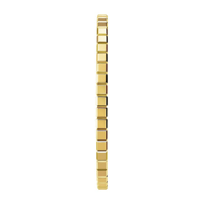Chopard Ice Cube bangle in 18k ethical yellow gold view 2