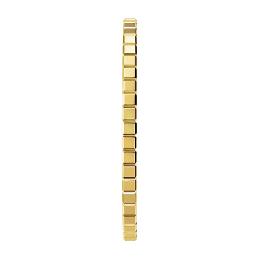 Chopard Ice Cube bangle in 18k ethical yellow gold view 2
