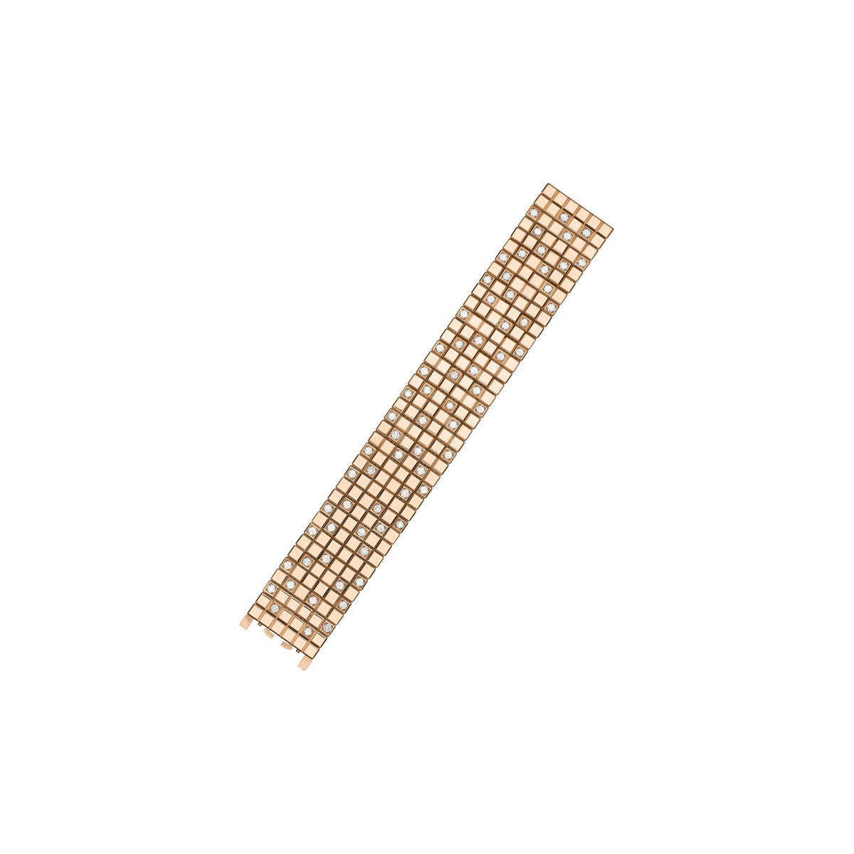 Chopard Ice Cube bracelet in 18k ethical rose gold with diamonds view 2