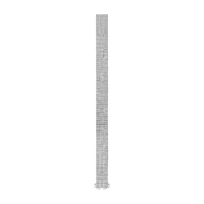 Chopard Ice Cube bracelet in 18k ethical white gold with diamonds view 2