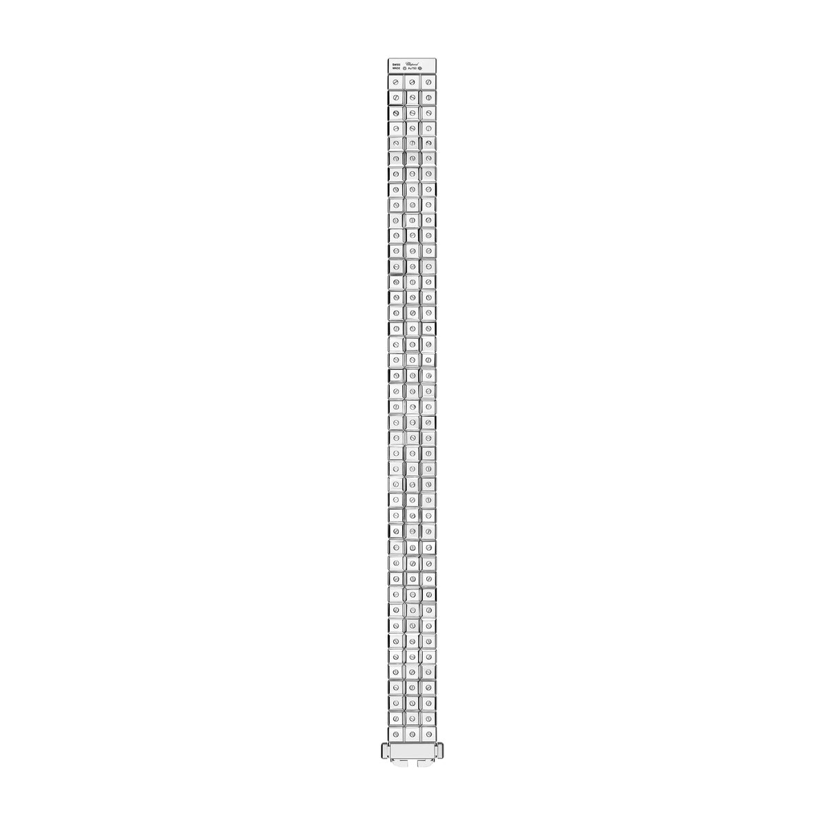 Chopard Ice Cube bracelet in 18k ethical white gold with diamonds view 3