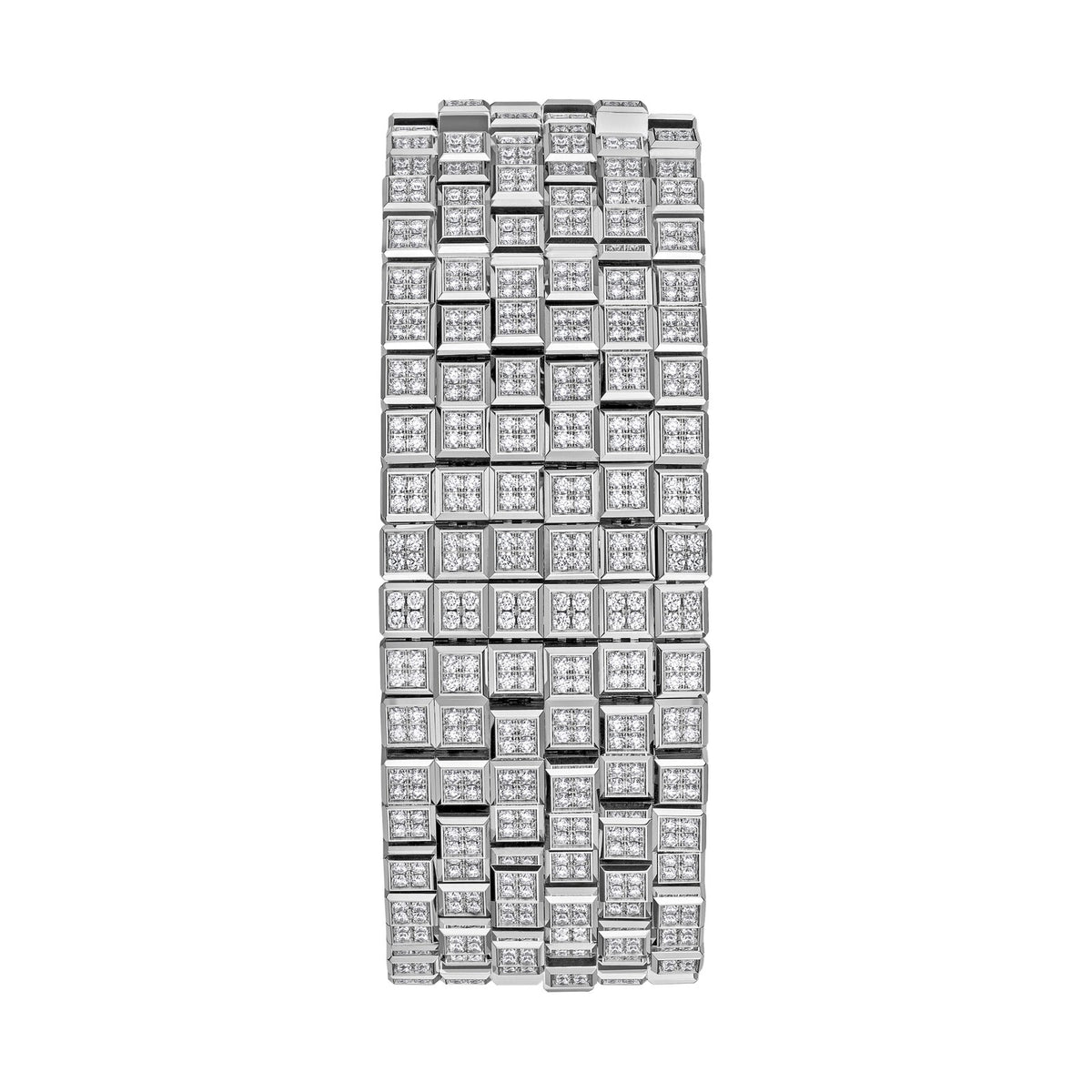 Chopard Ice Cube bracelet in 18k ethical white gold with diamonds