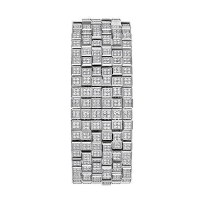 Chopard Ice Cube bracelet in 18k ethical white gold with diamonds