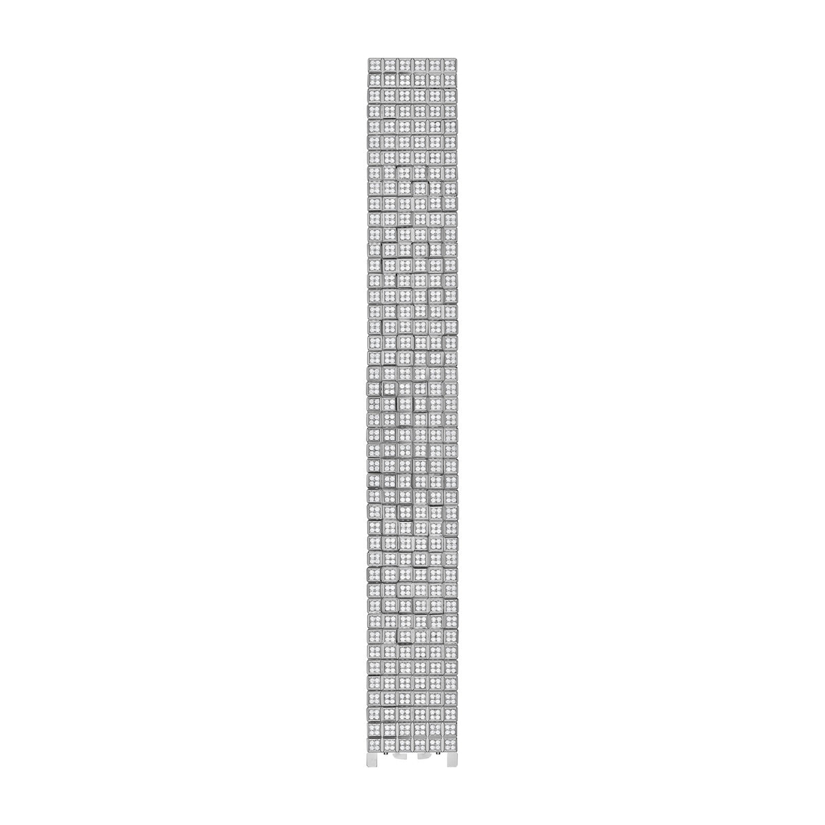 Chopard Ice Cube bracelet in 18k ethical white gold with diamonds view 2