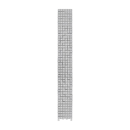 Chopard Ice Cube bracelet in 18k ethical white gold with diamonds view 2