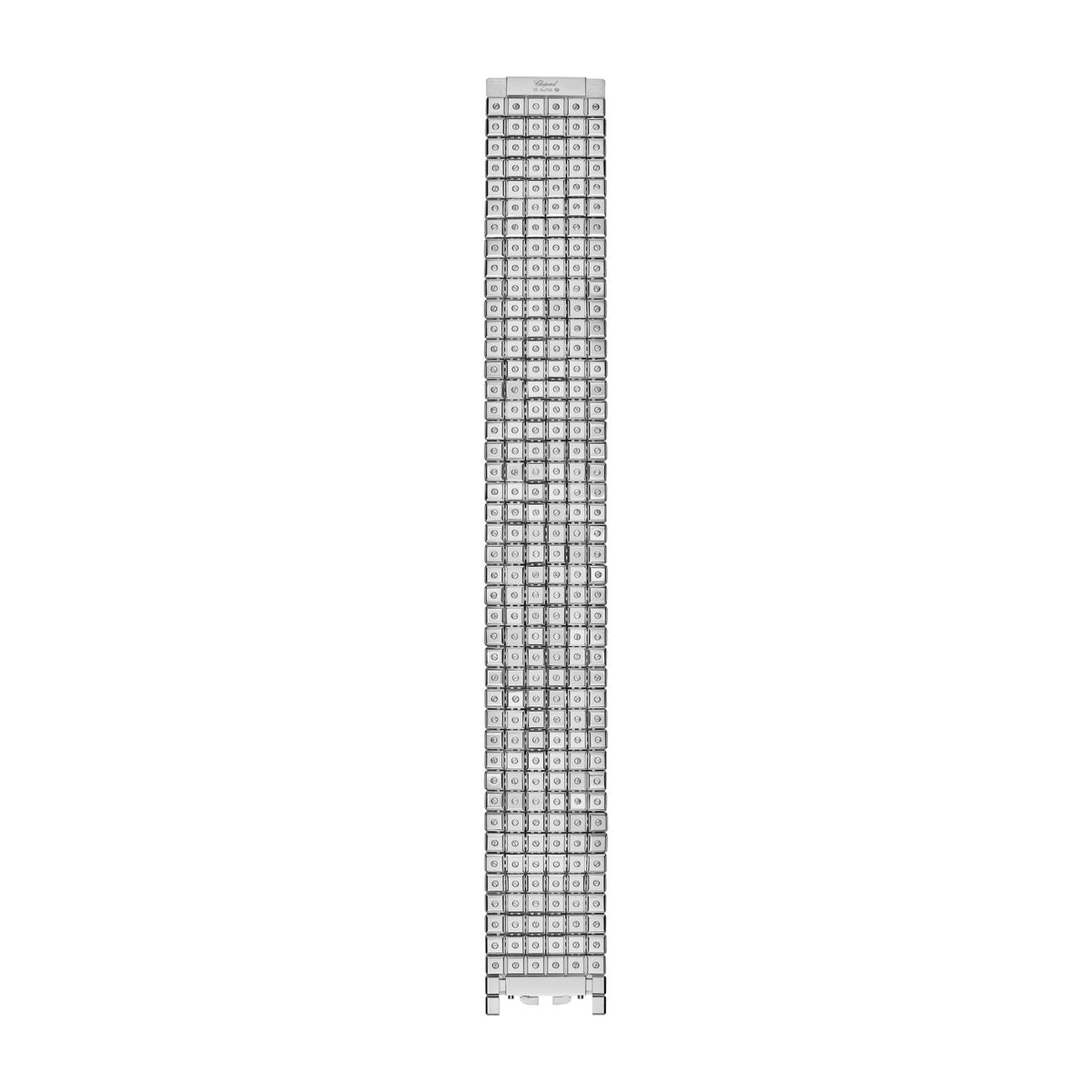 Chopard Ice Cube bracelet in 18k ethical white gold with diamonds view 3