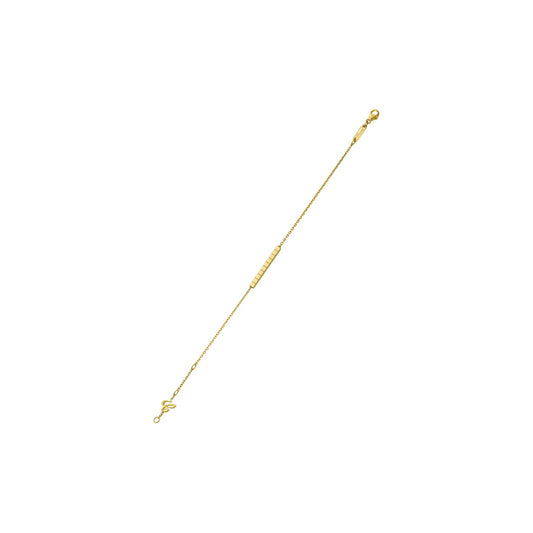 Chopard Ice Cube bracelet in 18k ethical yellow gold view 2