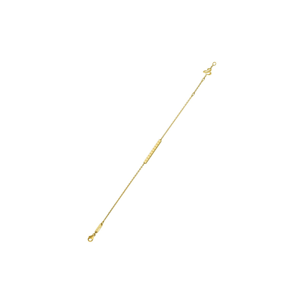 Chopard Ice Cube bracelet in 18k ethical yellow gold view 3