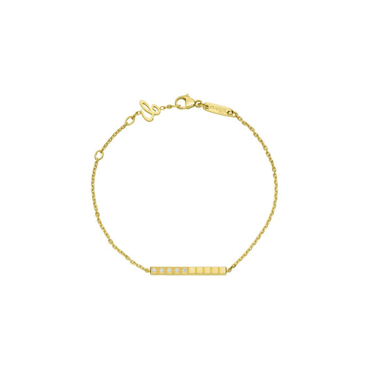 Chopard Ice Cube bracelet in 18k ethical yellow gold with diamonds