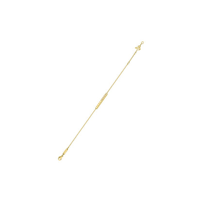 Chopard Ice Cube bracelet in 18k ethical yellow gold with diamonds view 3