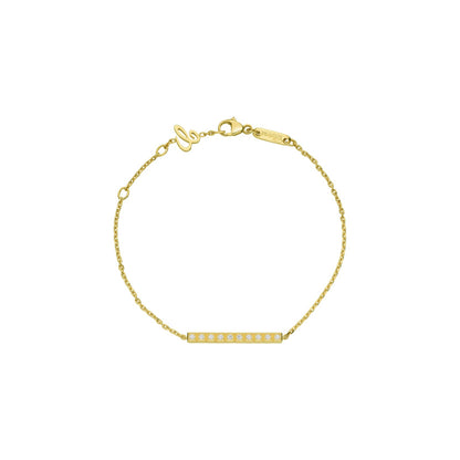 Chopard Ice Cube bracelet in 18k ethical yellow gold with diamonds