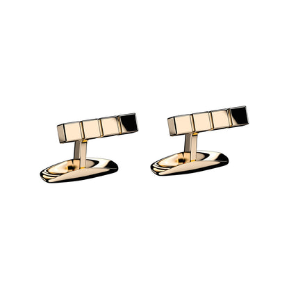Chopard Ice Cube cufflinks in metal with rose gold tone finish