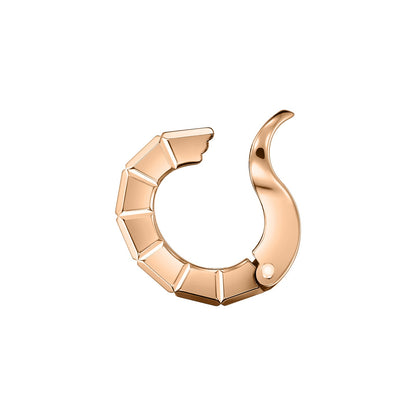 Chopard Ice Cube earring in 18k ethical rose gold view 2
