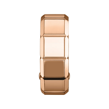 Chopard Ice Cube earring in 18k ethical rose gold view 3