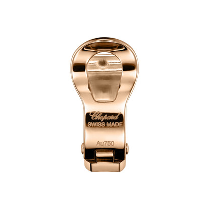 Chopard Ice Cube earring in 18k ethical rose gold view 4