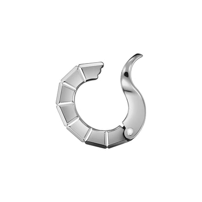 Chopard Ice Cube earring in 18k ethical white gold view 2