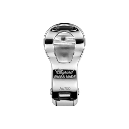 Chopard Ice Cube earring in 18k ethical white gold view 4