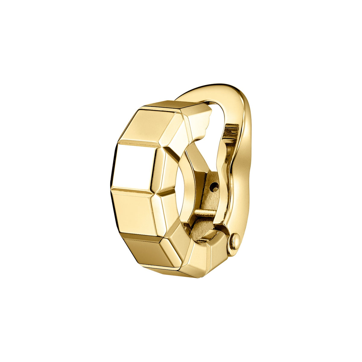 Chopard Ice Cube earring in 18k ethical yellow gold