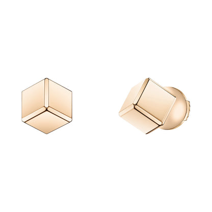 Chopard Ice Cube earrings in 18k ethical rose gold