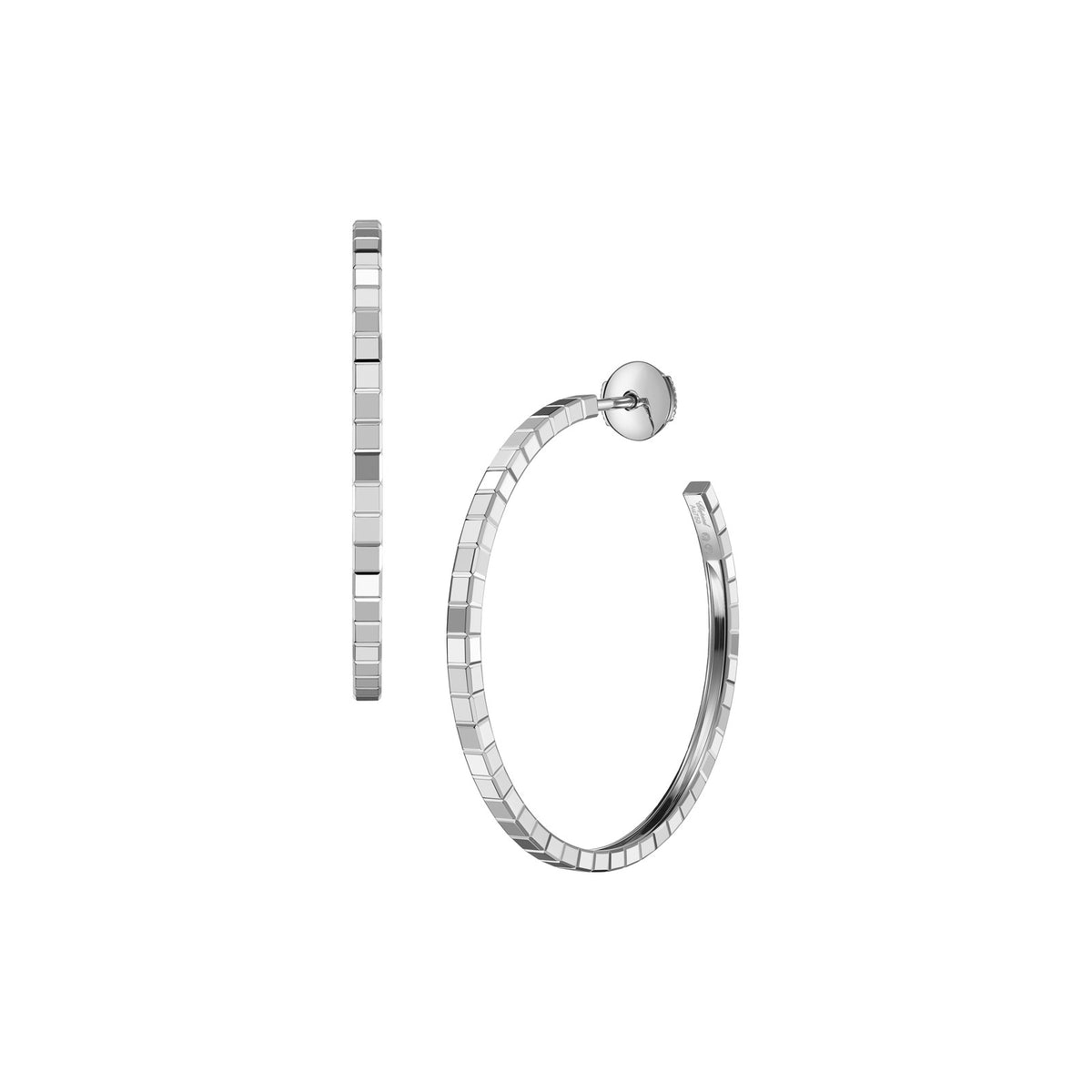 Chopard Ice Cube earrings in 18k ethical white gold