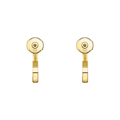 Chopard Ice Cube earrings in 18k ethical yellow gold view 4