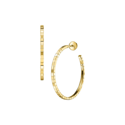 Chopard Ice Cube earrings in 18k ethical yellow gold
