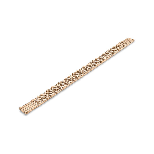 Chopard Ice Cube necklace in 18k ethical rose gold with diamonds view 2