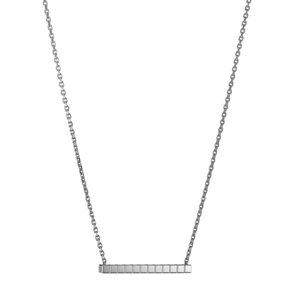 Chopard Ice Cube necklace in 18k ethical white gold view 2