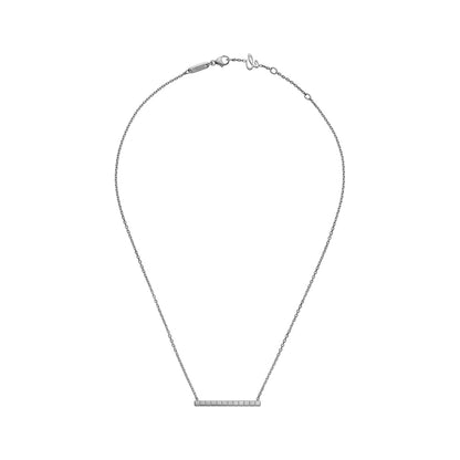 Chopard Ice Cube necklace in 18k ethical white gold view 3