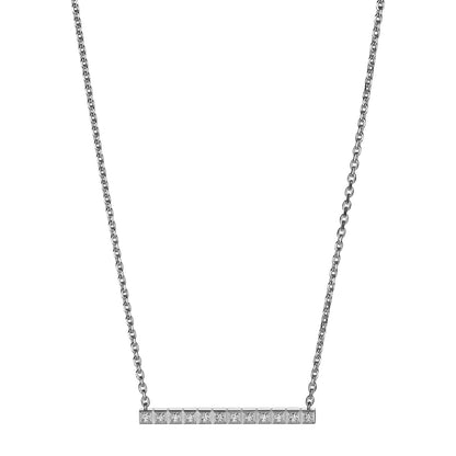 Chopard Ice Cube necklace in 18k ethical white gold with diamonds