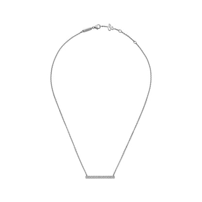 Chopard Ice Cube necklace in 18k ethical white gold with diamonds view 3