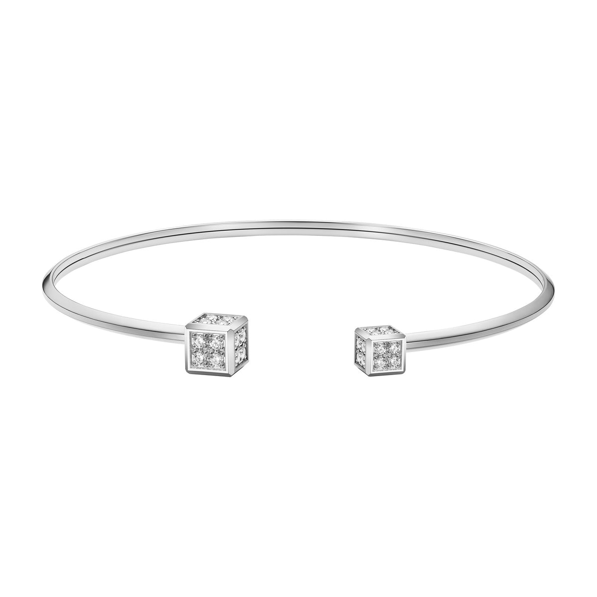 Chopard Ice Cube necklace in 18k ethical white gold with diamonds
