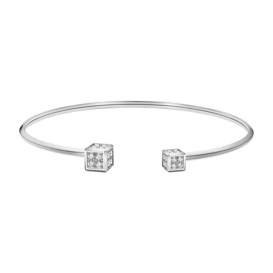 Chopard Ice Cube necklace in 18k ethical white gold with diamonds