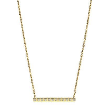 Chopard Ice Cube necklace in 18k ethical yellow gold with diamonds