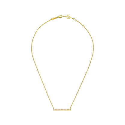 Chopard Ice Cube necklace in 18k ethical yellow gold with diamonds view 3