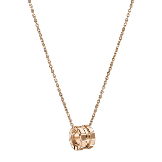 Chopard Ice Cube pendant in 18k ethical rose gold, view 2
