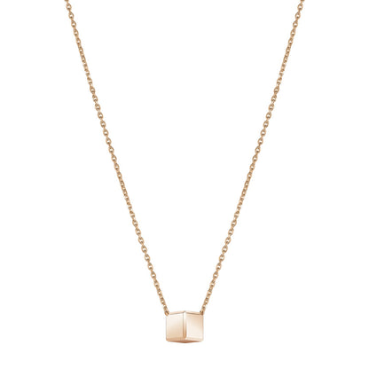 Chopard Ice Cube pendant in 18k ethical rose gold, view 4