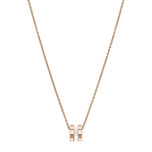 Chopard Ice Cube pendant in 18k ethical rose gold and ceramic