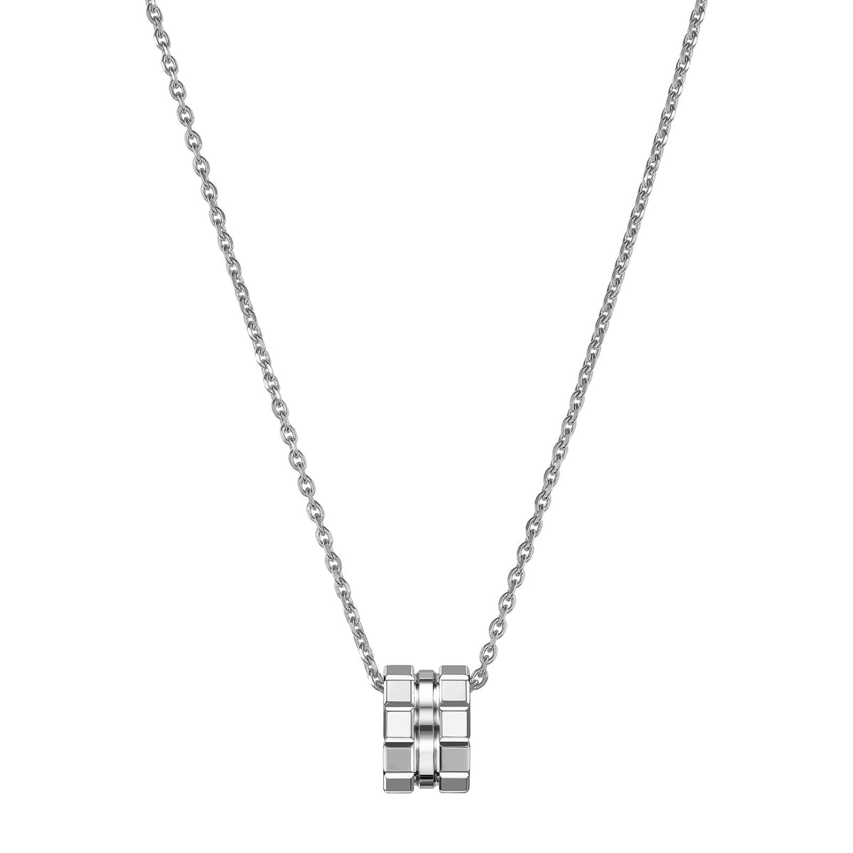 Chopard Ice Cube pendant in 18k ethical white gold, view 4