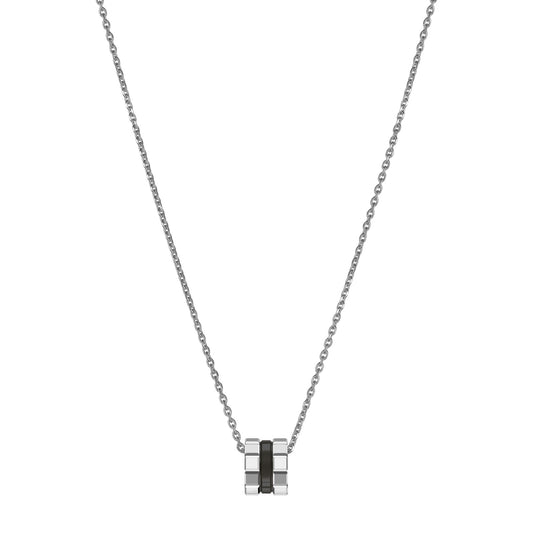Chopard Ice Cube pendant in 18k ethical white gold and ceramic